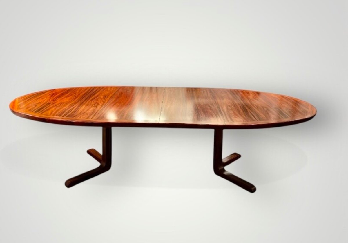 Large Scandinavian Dining, Conference Or Even Office Table Circa 1960/1970